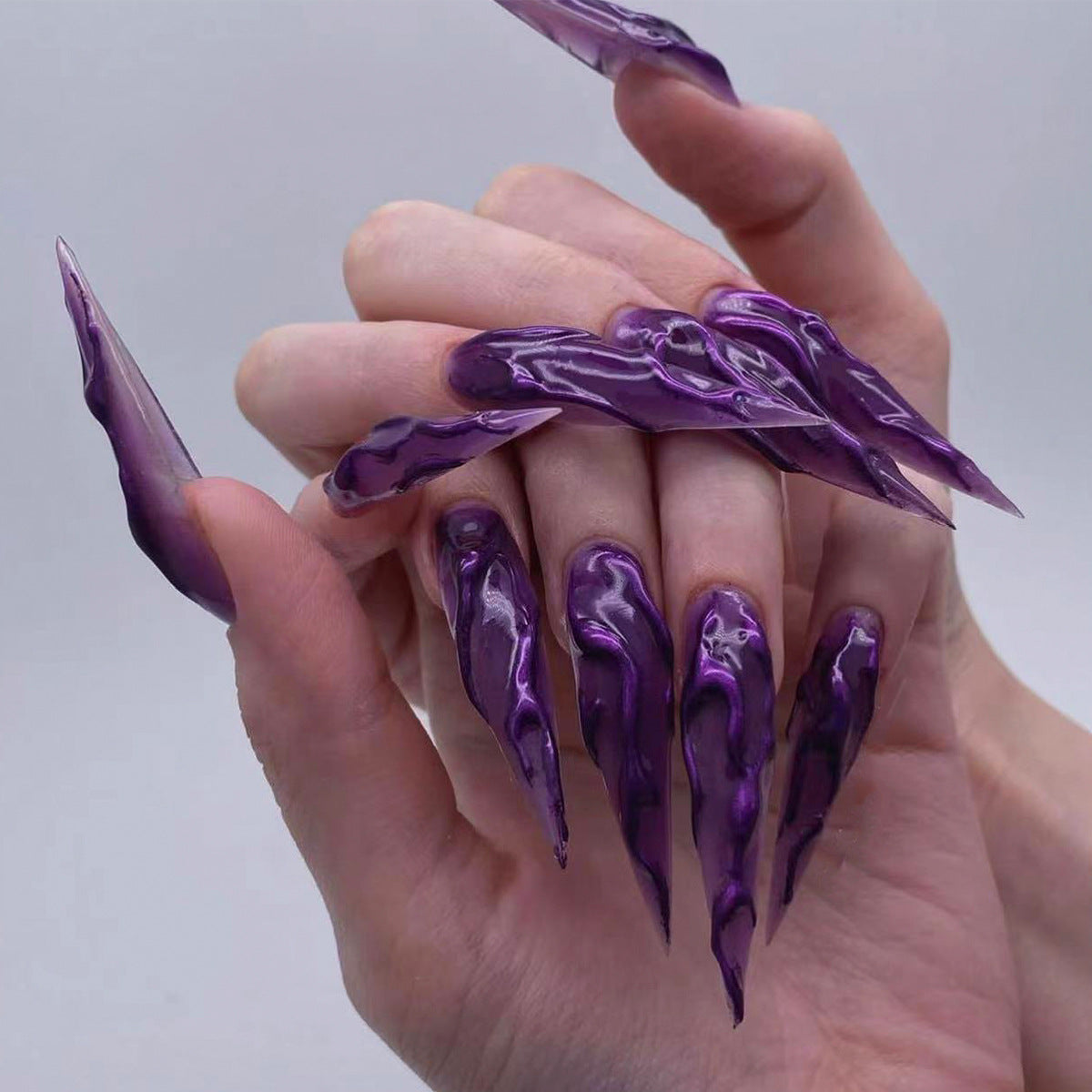 20-24-million-holy-day-wear-nail-purple-magic-mirror-powder-3d-manicure-explosion-fake-nails-24-years-fake-nails-1