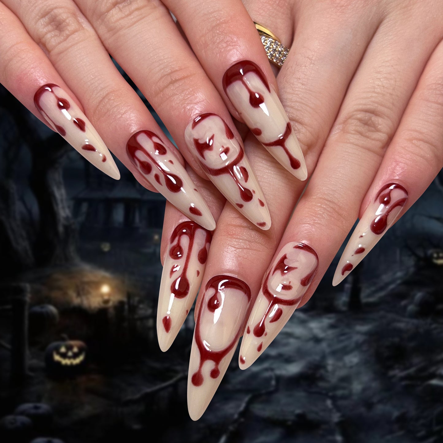 halloween-3d24-finished-blazehot-halloween-nail-art-hot-sale-wearable-nail-art-super-long-tip-wearable-nail-fake-nails