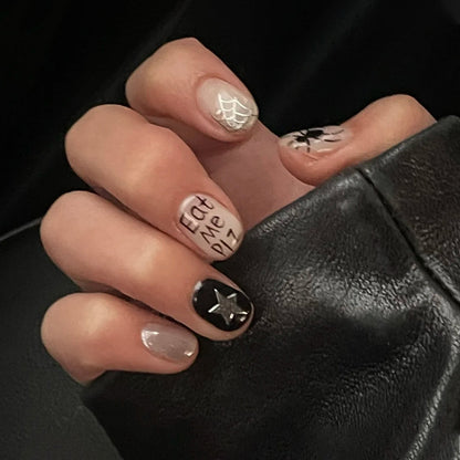 popular-wear-nail-finger-24-years-fake-nails-halloween-short-nail-patch-nail-art-special-24-years-blazehot